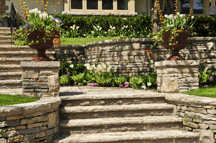 Landscaping markham stonework