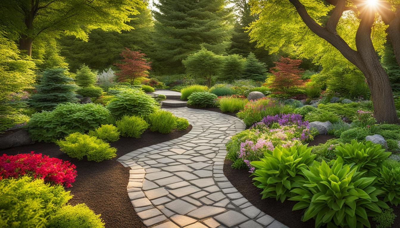Pathway landscaping